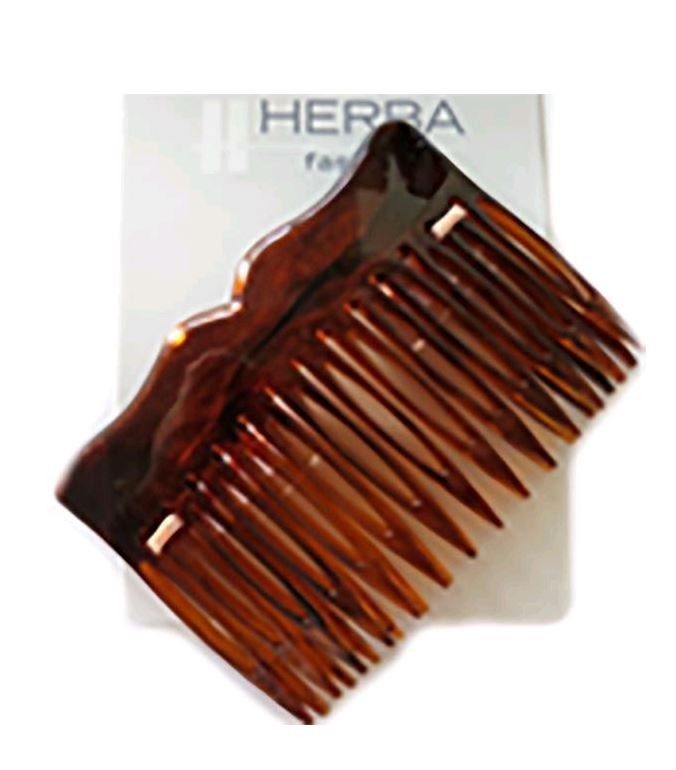 Herba Seitenkamm 7cm braun (2 Stk)