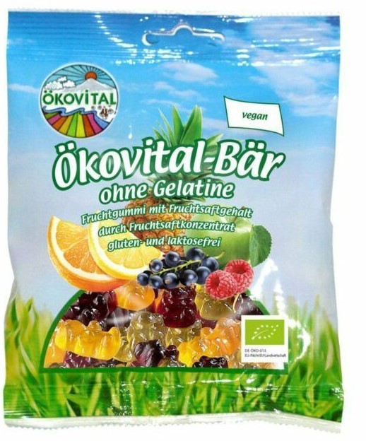 Ökovital Gummibärchen mit Gelatine (100g)