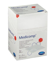 Medicomp 4 fach S30 5x5cm steril (25x2 Stk)