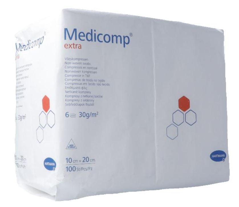 Medicomp Extra 6 fach S30 10x20cm unsteril (100 Stk)