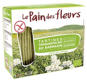 Le Pain des fleurs Blumenbrot Knusprige Bio Buchweizen-Schnitten (300g)