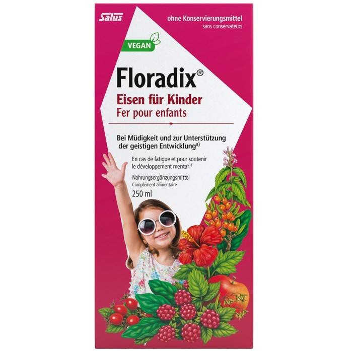 Floradix Eisen + Vitamine für Kinder (250ml)