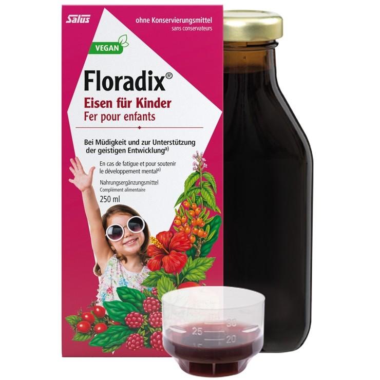 Floradix Eisen + Vitamine für Kinder (250ml)