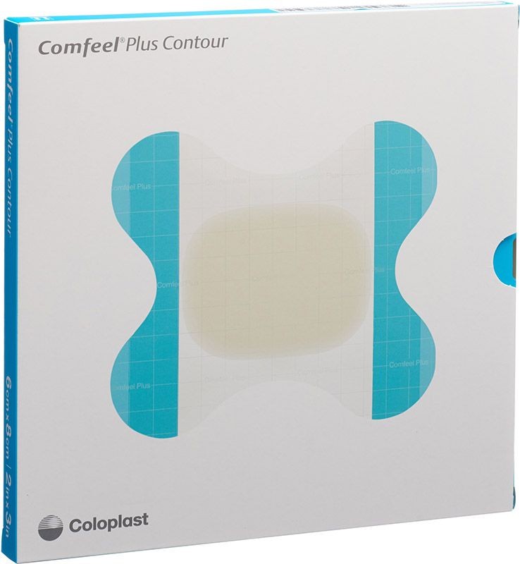 Comfeel Plus Wundverband contouriert 6x8cm (5 Stk)