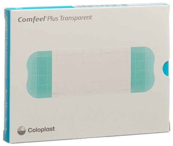 Comfeel Plus Transparent Hydro Verband 5x15cm (5 Stk)