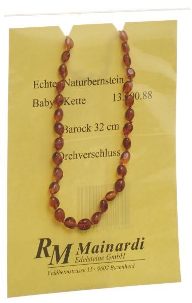 Mainardi Natur Bernstein 32cm Barock Drehverschluss (1 Stk)
