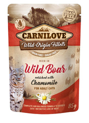 CARNILOVE Adult Pouch Ragout Wildschwein mit Kamille (24x85g)