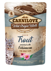CARNILOVE Adult Pouch Ragout Forelle mit Sonnenhut (85g)