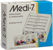 Sahag Medi-7 Medidosierer 7 Tage 4 Fächer weiss Französisch (1 Stk)