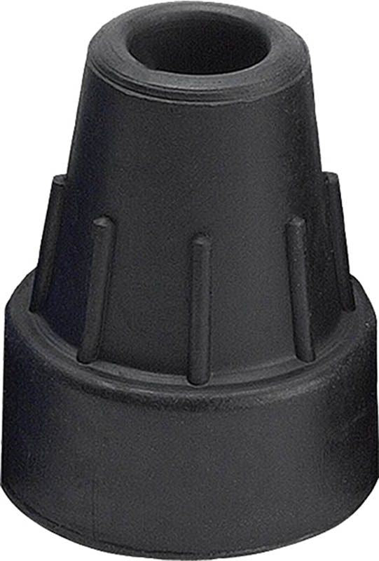 Sahag Krückenkapseln 16mm schwarz (1 Paar)