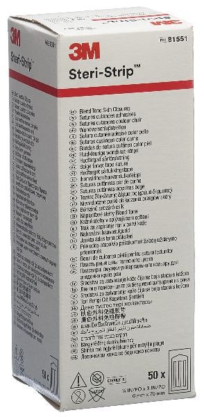 3M Steri-Strip Blendtone 6x75mm natur (50x3 Stk)