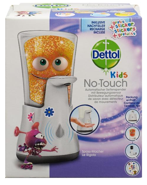 Dettol No-Touch Seifenspender inkl. Refill Kids (1 Stk)