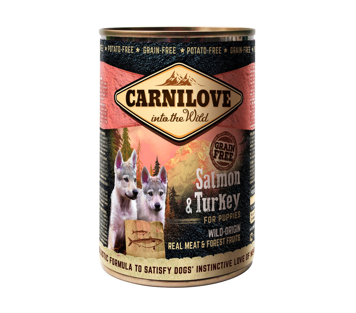 CARNILOVE Welpe Lachs und Truthahn (6x400g)