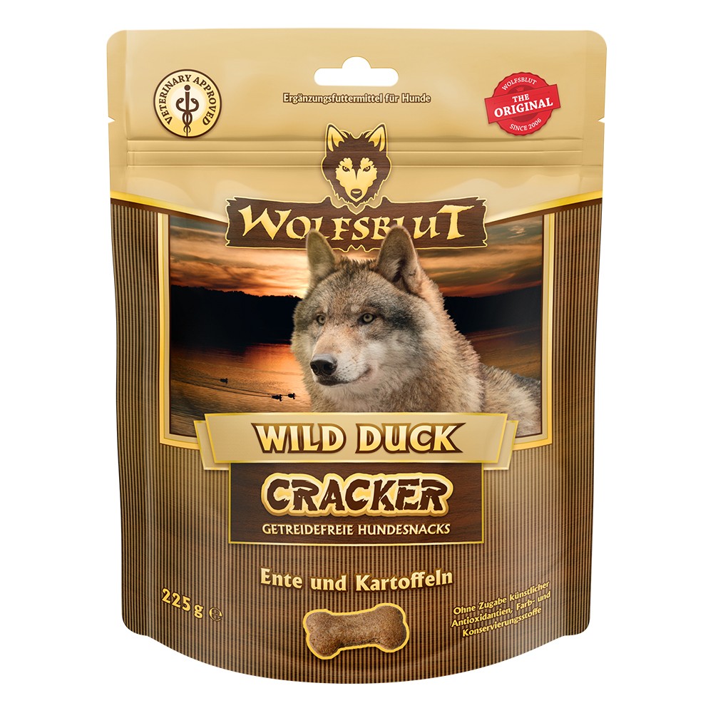 Wolfsblut Cracker Ente mit Kartoffel (6x225g)
