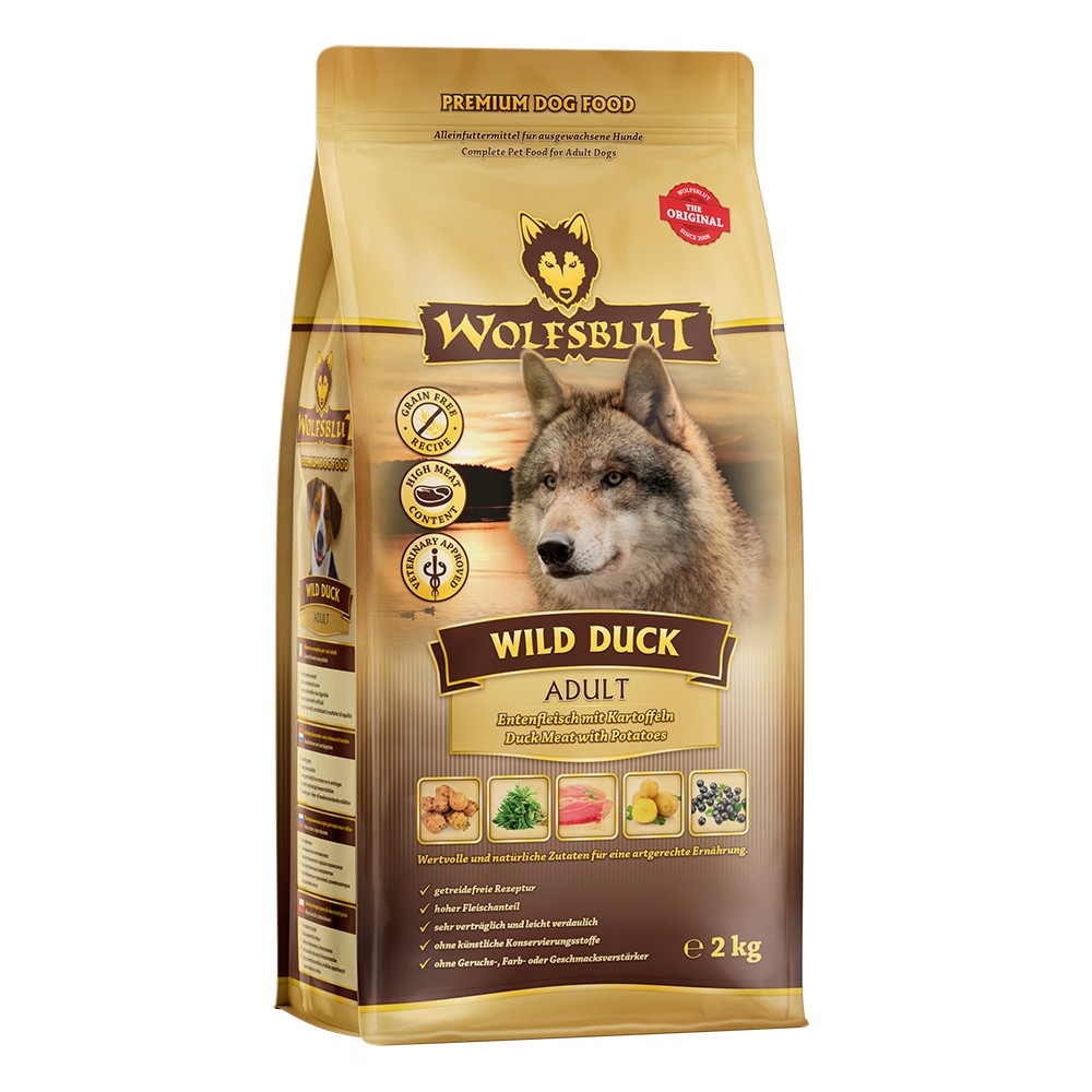 Wolfsblut Adult Ente mit Kartoffel (2kg)