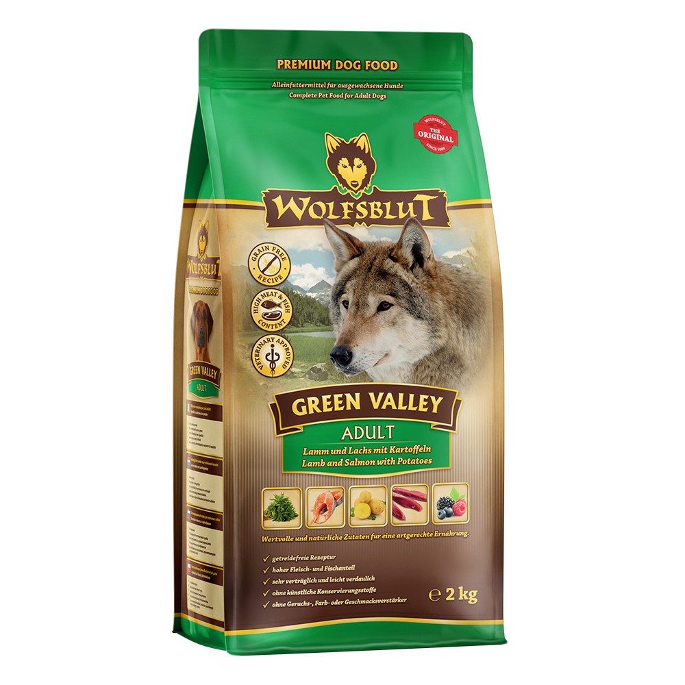 Wolfsblut Lamm & Lachs mit Kartoffel (2kg)
