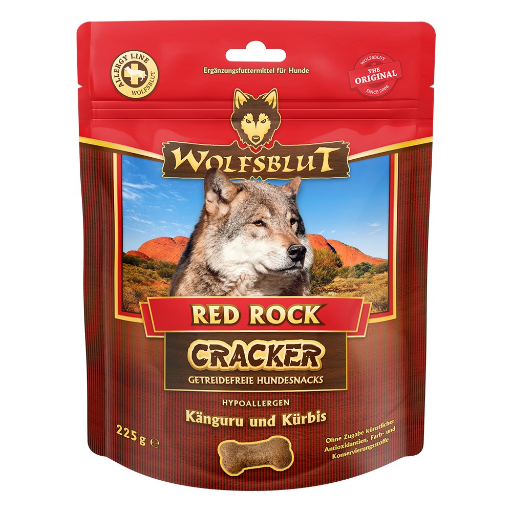 Wolfsblut Cracker Känguru mit Kürbis (225g)
