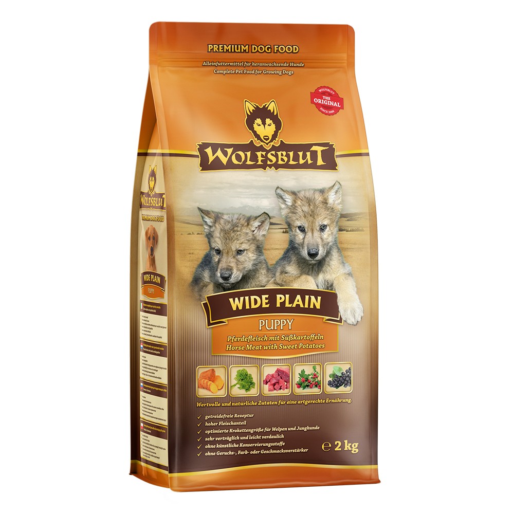 Wolfsblut Puppy Pferd mit Süsskartoffel (2kg)