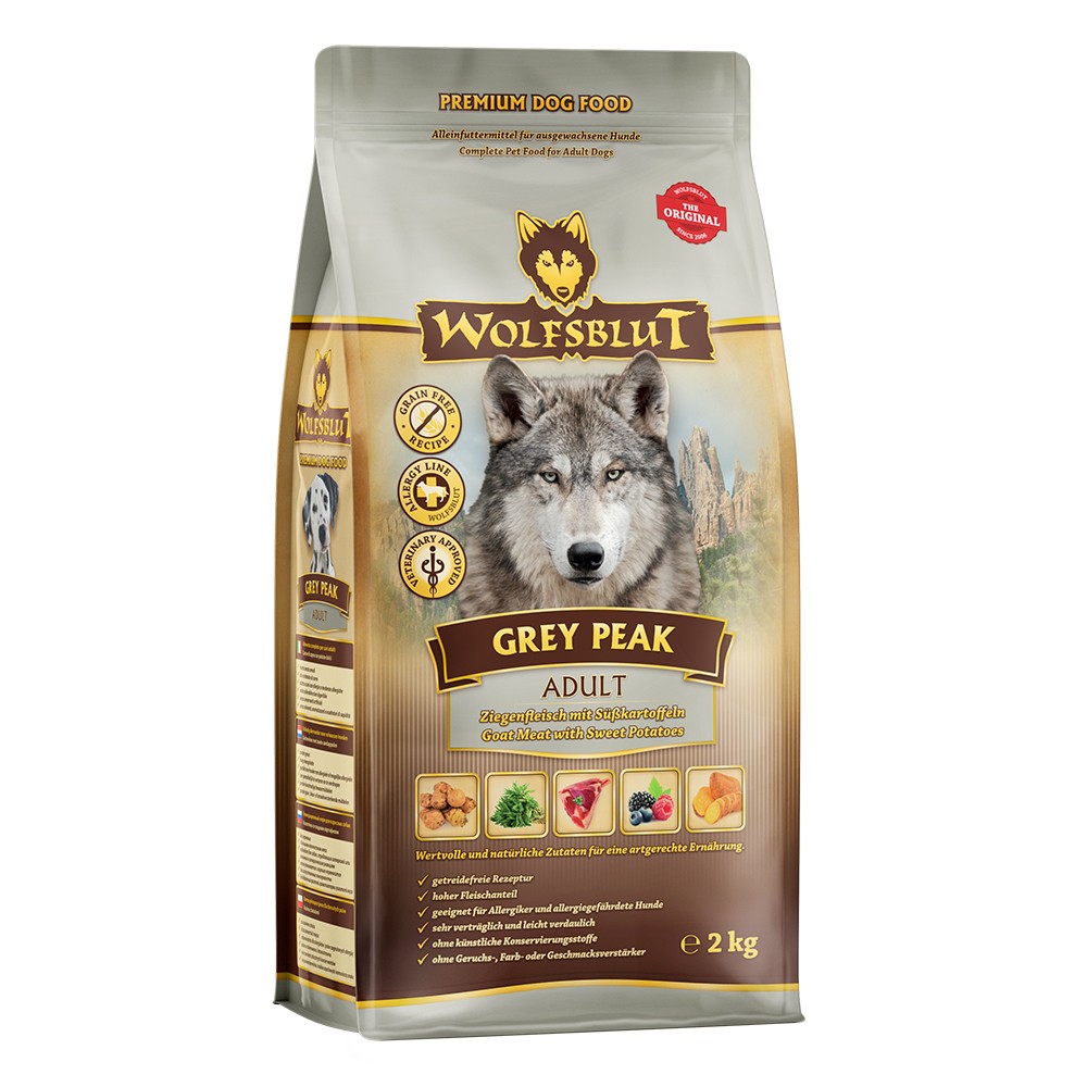 Wolfsblut Adult Ziege mit Süsskartoffel (2kg)