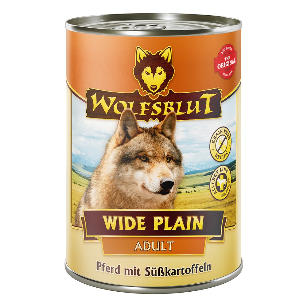 Wolfsblut Adult Pferd mit Süsskartoffel (6x395g)
