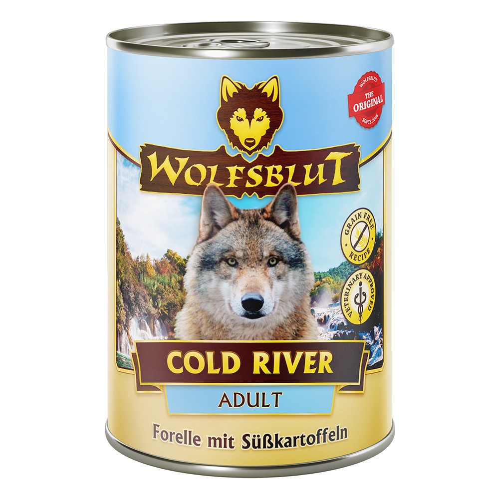 Wolfsblut Adult Forelle mit Süsskartoffel (395g)