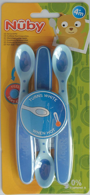 Nuby Breilöffel wärmesensitiv Soft Flex (3 Stk)