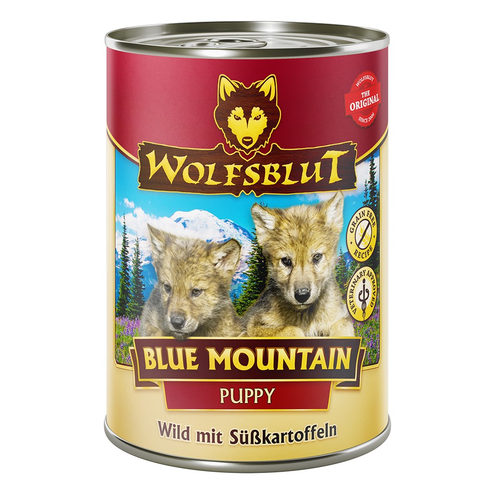 Wolfsblut Puppy Wild mit Süsskartoffel (395g)