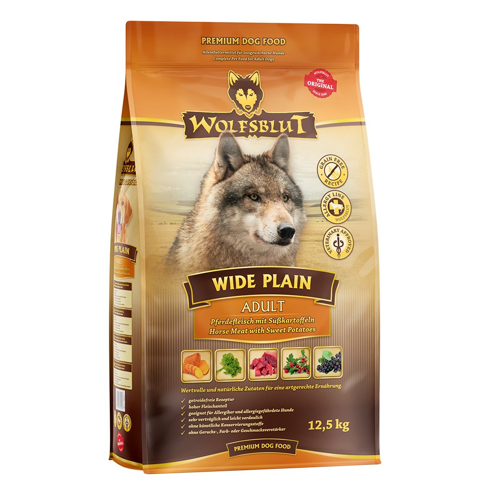 Wolfsblut Adult Pferd mit Süsskartoffel (12.5kg)