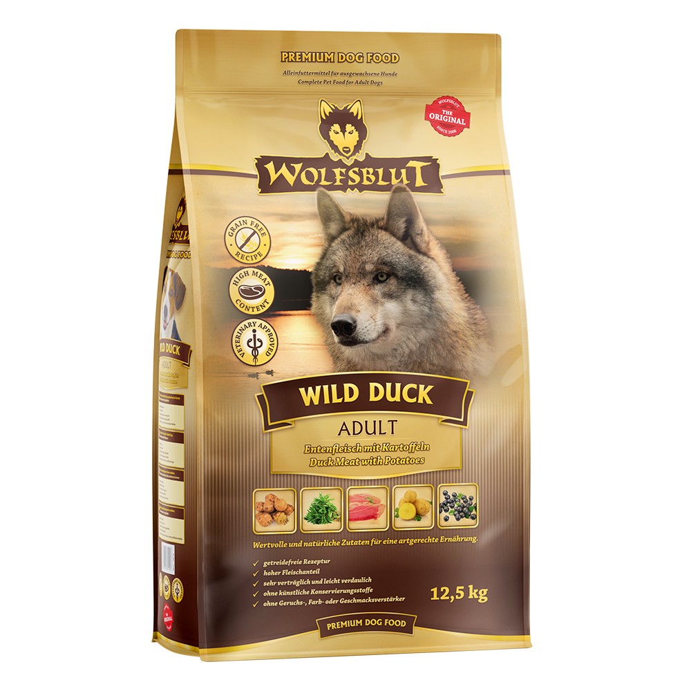 Wolfsblut Adult Ente mit Kartoffel (12.5kg)