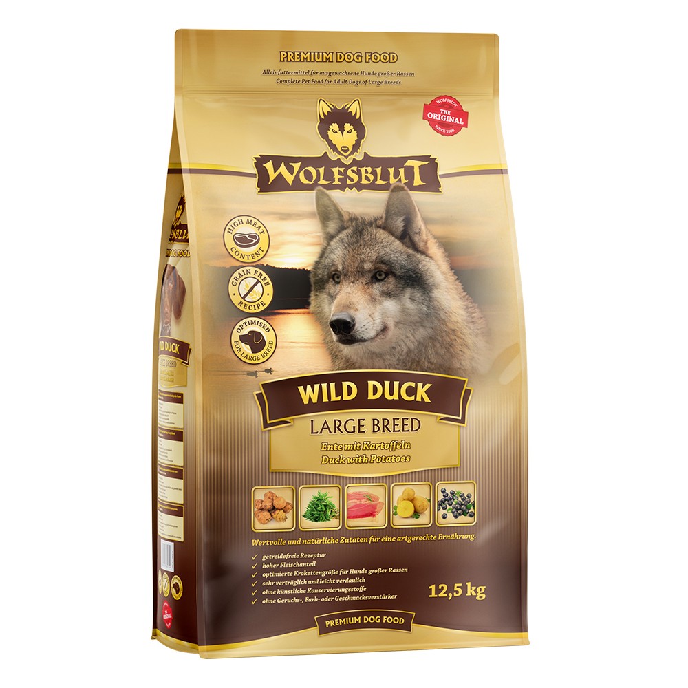 Wolfsblut Adult Ente mit Kartoffel (12.5kg)