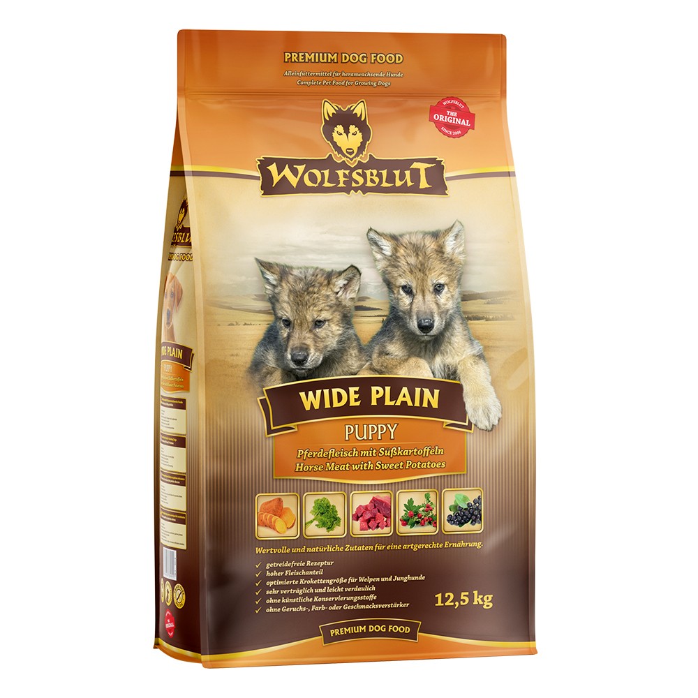 Wolfsblut Puppy Pferd mit Süsskartoffel (12.5kg)
