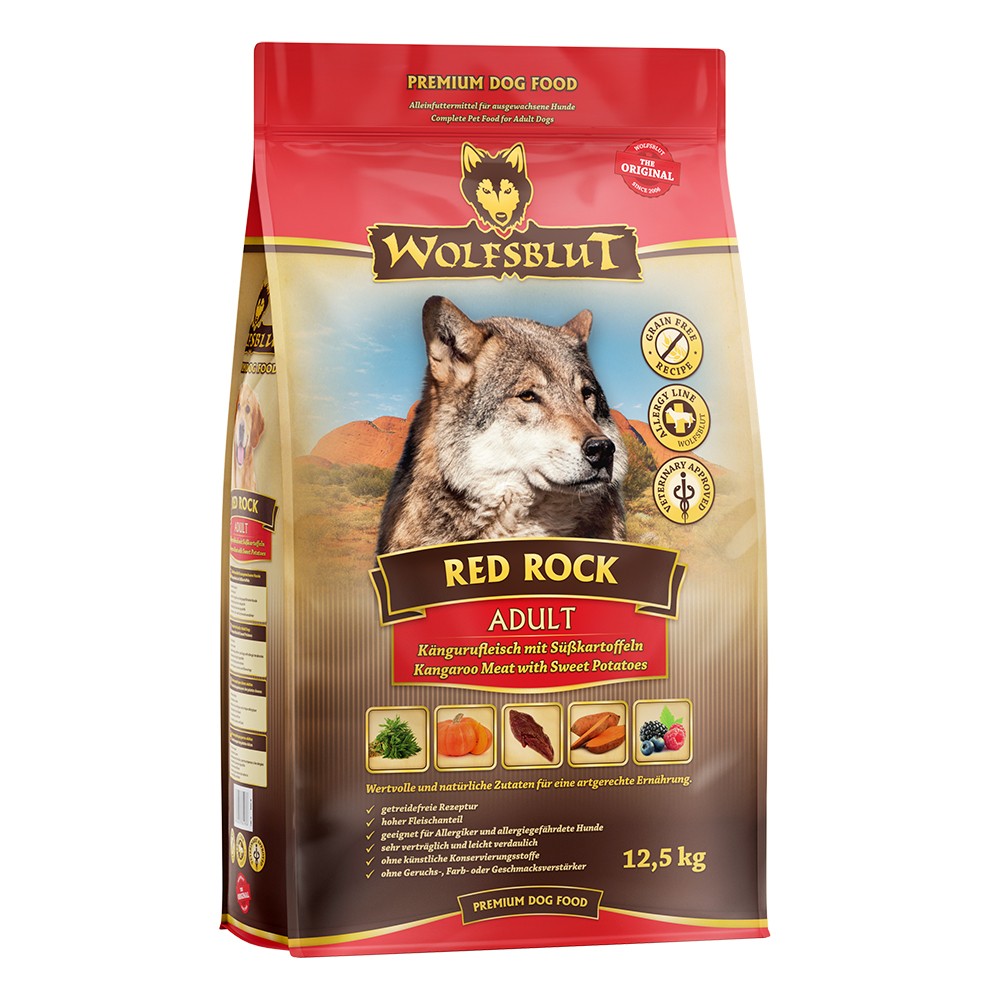 Wolfsblut Adult Känguru mit Kürbis (12.5kg)