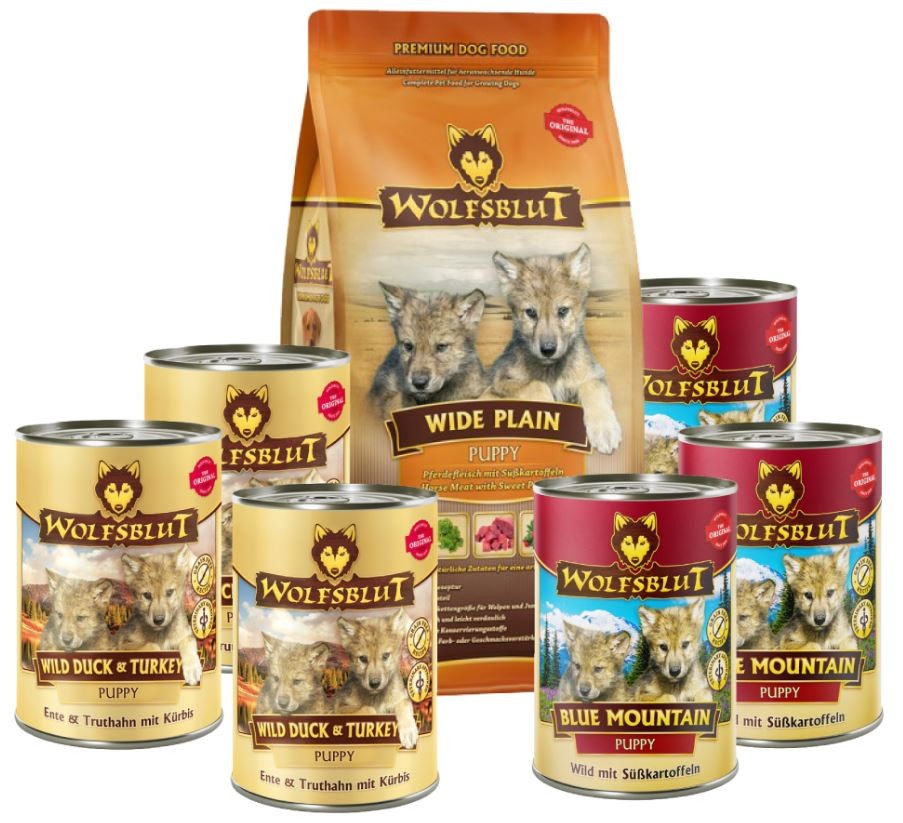 Wolfsblut Probierpaket Puppy (7-teilig)