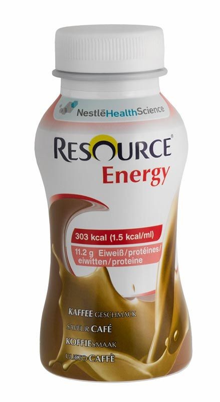 Nestlé Resource Energy Drink Kaffee (4x200ml)
