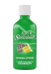 unterweger Organic Sauna Oil Thyme Lemon (100ml)
