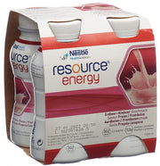 Nestlé Resource Energy Drink Erdbeer Himbeer (4x200ml)