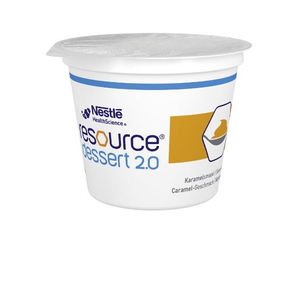 Nestlé Resource Dessert 2.0 Caramel (4x125g)
