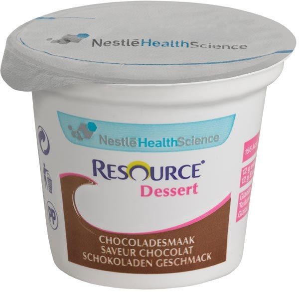 Nestlé Resource Dessert 2.0 Schokolade (4x125g)