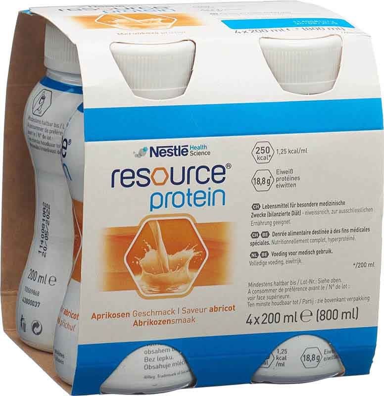 Nestlé Resource Protein Aprikose (4x200ml)