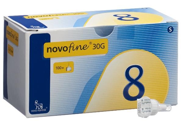 Novofine PI-APS Injektionsnadeln 8mm 30G (100 Stk)