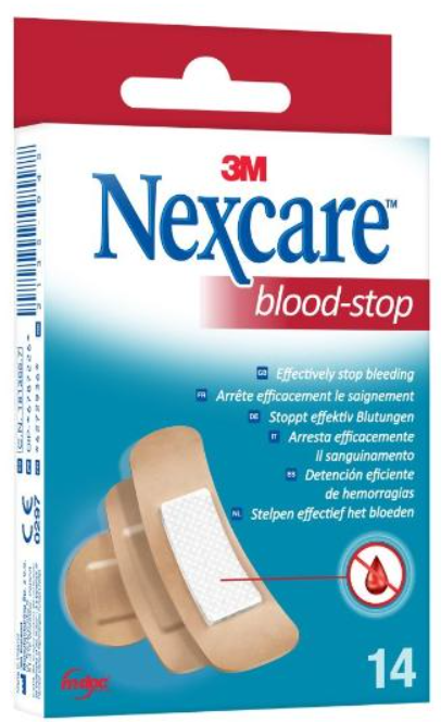3M Nexcare blood-stop Pflaster assortiert (14 Stk)