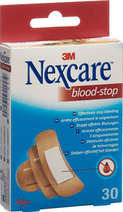 3M Nexcare blood-stop Pflaster 3 Grössen (30 Stk)