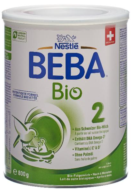 Nestlé BEBA Bio 2 (800g)