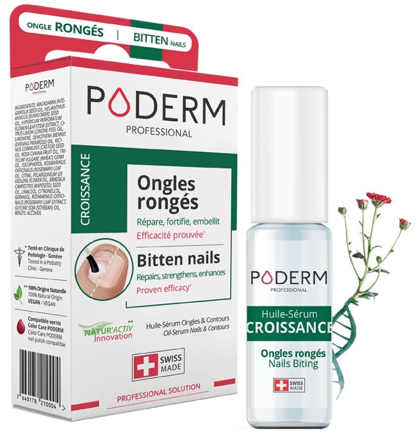 Poderm Sérum Stop Ongles Ronges (8ml)