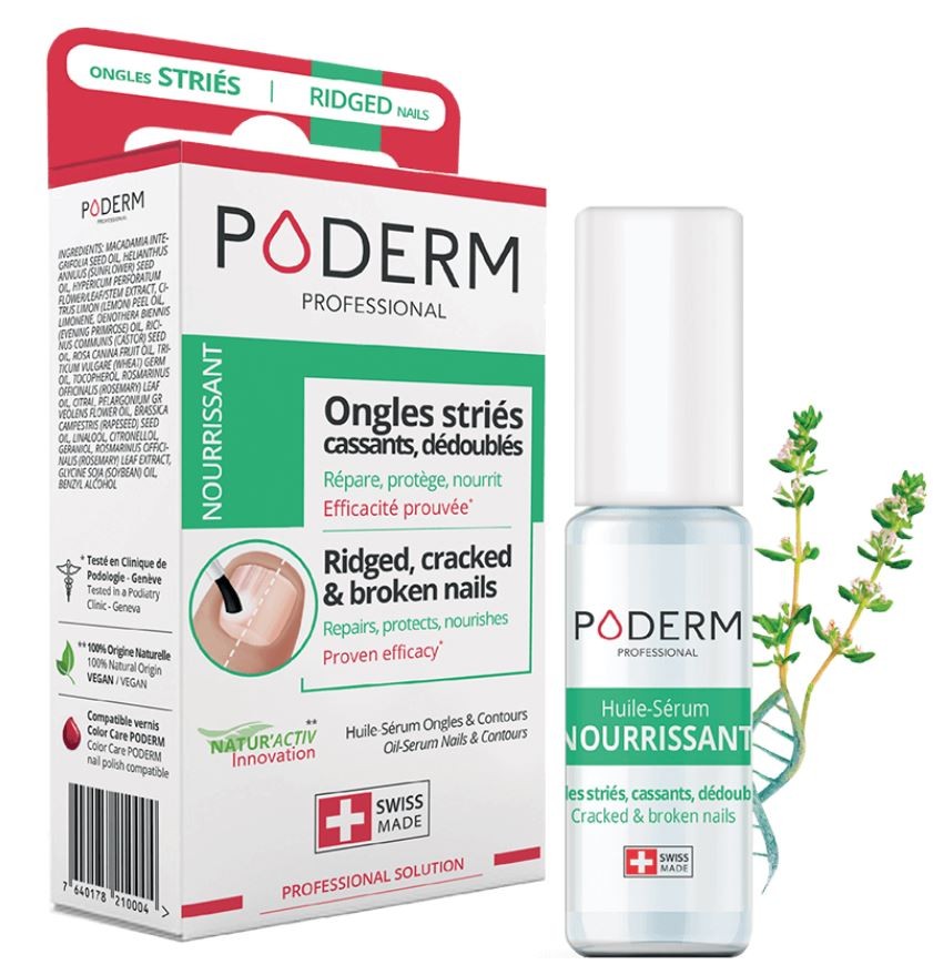 Poderm Huile Sérum Ongles Nourrissante (8ml)