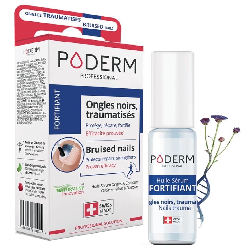 Poderm Sport Sérum Ongles Fortifiant Réparat (8ml)