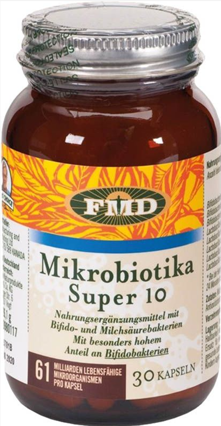 FMD Mikrobiotika Super 10 Kapseln (30 Stk)