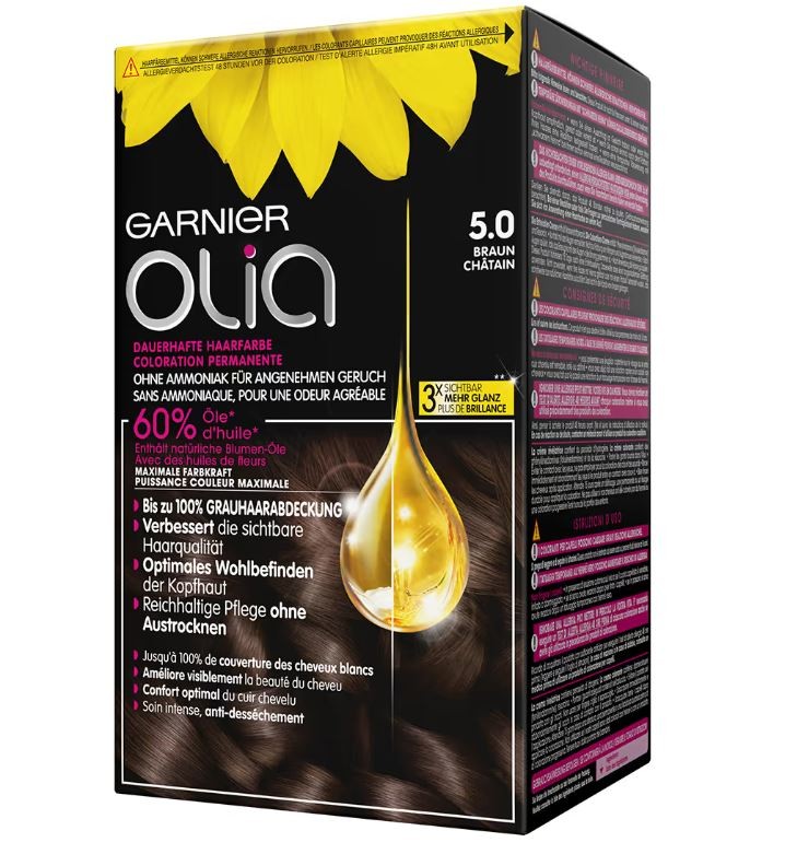 Garnier Olia Haarfarbe 5.0 Braun (1 Stk)