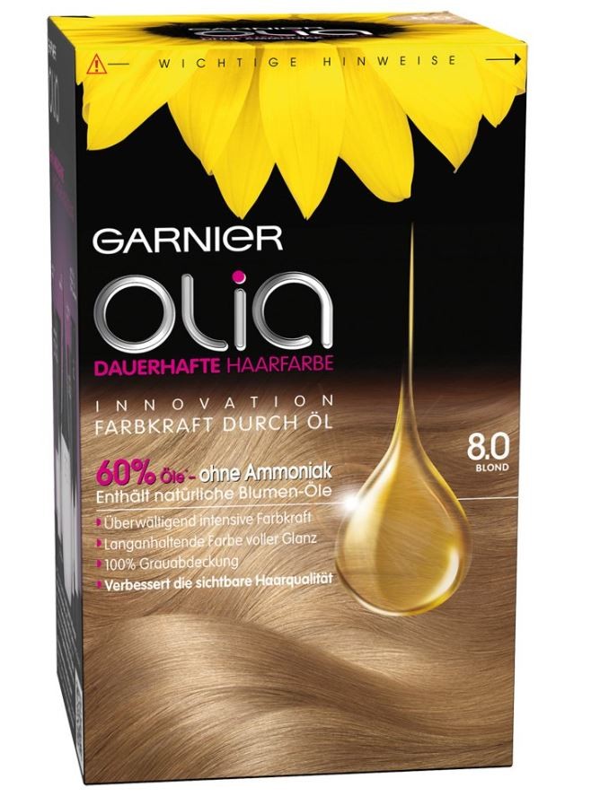 Garnier Olia Haarfarbe 8.0 Blond (1 Stk)