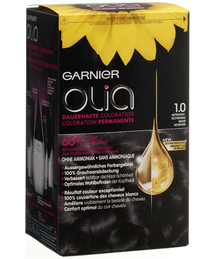 Garnier Olia Haarfarbe 1.0 Intensiv Schwarz (1 Stk)